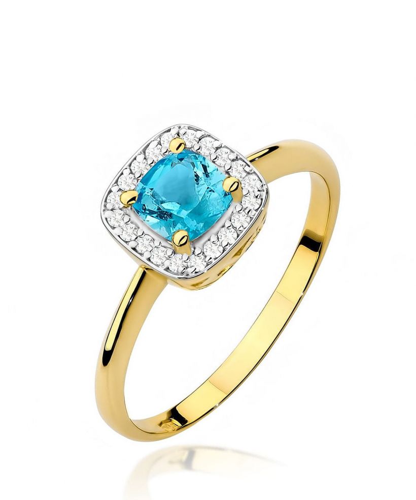 Bonore - Arany 585 - Topáz 0,7 ct gyűrű