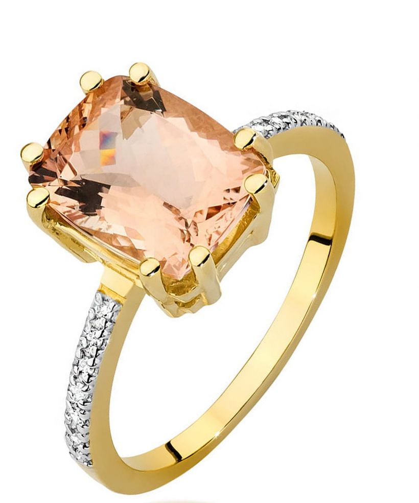 Bonore - Arany 585 - Morganit 2,8 ct gyűrű