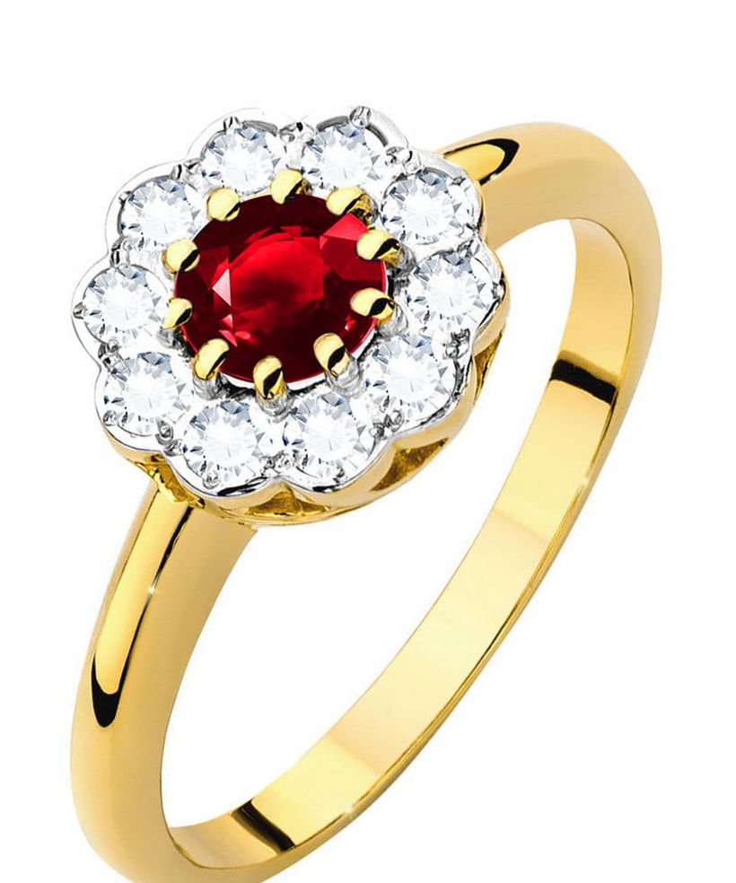 Bonore - Arany 585 - Rubin 0,6 ct gyűrű
