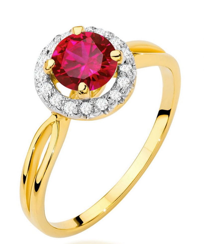 Bonore - Arany 585 - Rubin 1,2 ct gyűrű