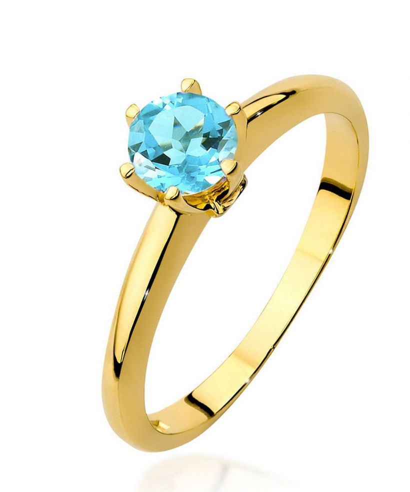 Bonore - Arany 585 - Topáz 0,5 ct gyűrű