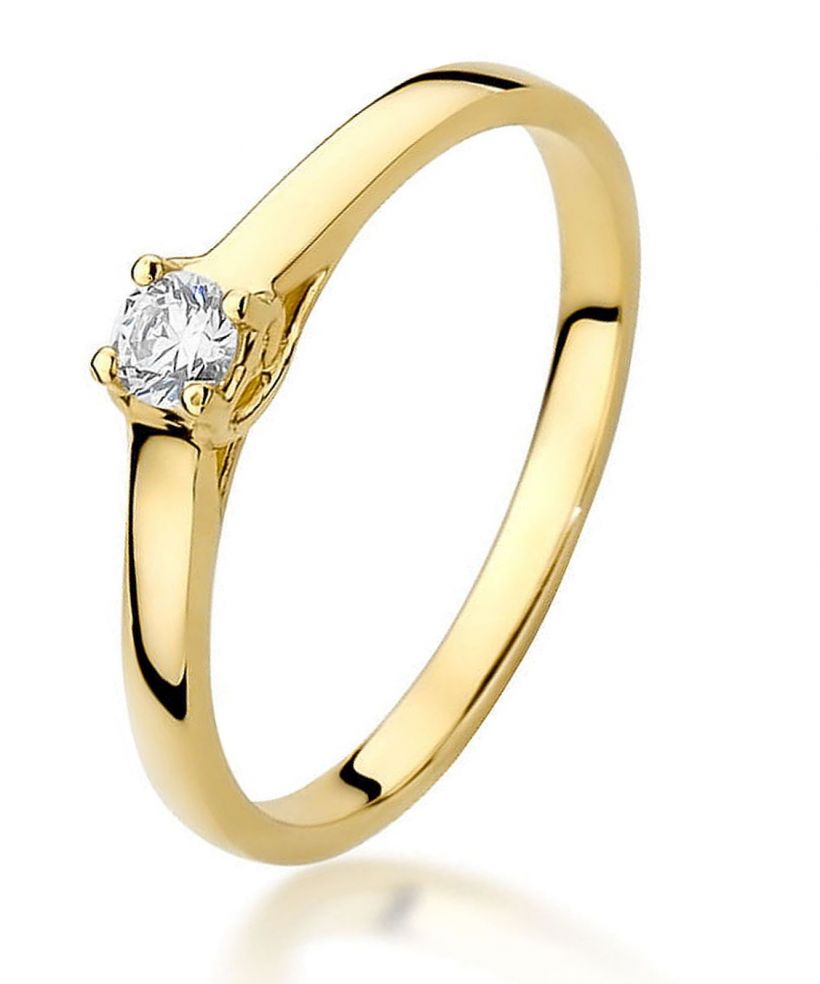 Bonore - Arany 585 - Gyémánt 0,12 ct gyűrű