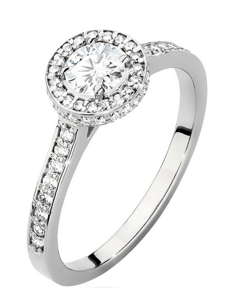 Bonore - Fehér Arany 585 - Gyémánt 0,4 ct gyűrű