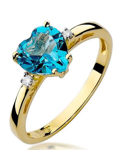 Bonore - Arany 585 - Topáz 1,2 ct gyűrű