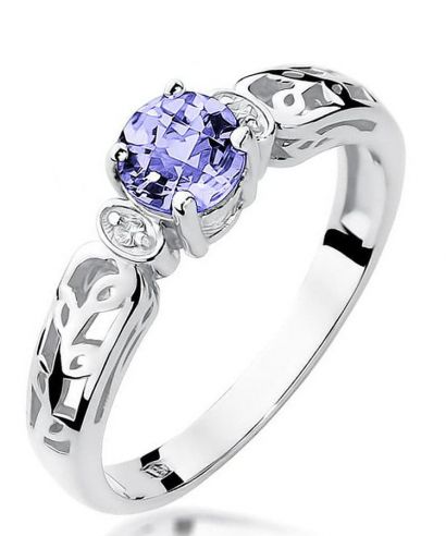 Bonore - Fehér Arany 585 - Tanzanit 0,5 ct gyűrű