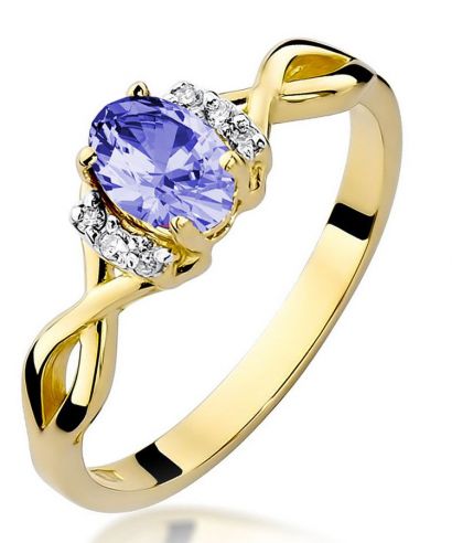 Bonore - Arany 585 - Tanzanit 0,4 ct gyűrű