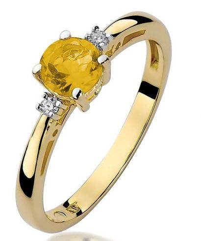 Bonore - Arany 585 - Citrin 0,5 ct gyűrű