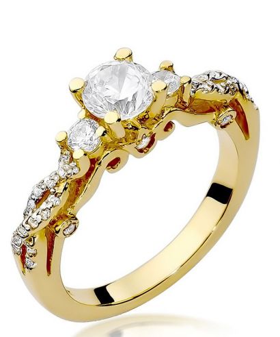 Bonore - Arany 585 - Gyémánt 0,5 ct gyűrű