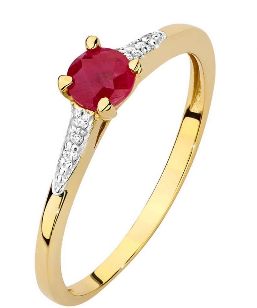 Bonore - Arany 585 - Rubin 0,3 ct gyűrű