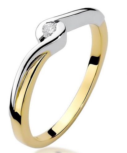 Bonore - Arany 585 - Gyémánt 0,05 ct gyűrű