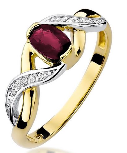 Bonore - Arany 585 - Rubin 0,6 ct gyűrű