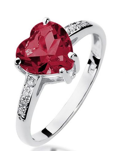 Bonore - Fehér Arany 585 - Rubin 1,7 ct gyűrű