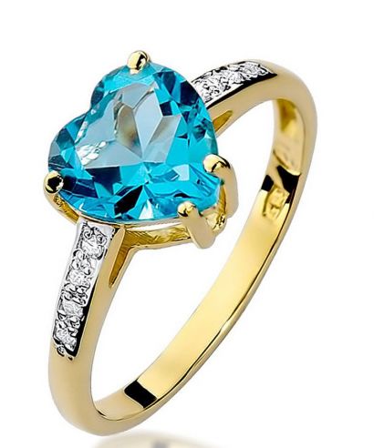 Bonore - Arany 585 - Topáz 1,2 ct gyűrű
