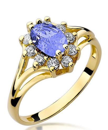 Bonore - Arany 585 - Tanzanit 0,7 ct gyűrű
