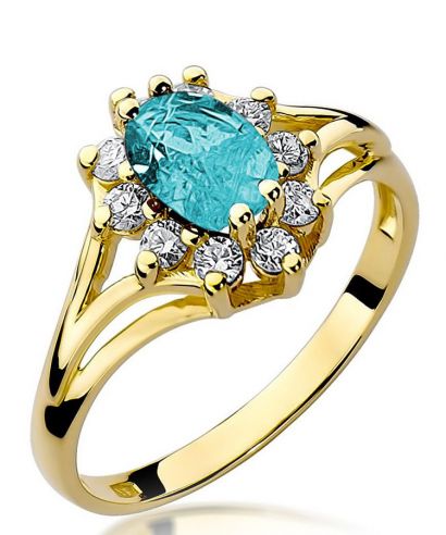 Bonore - Arany 585 - Topáz 0,9 ct gyűrű