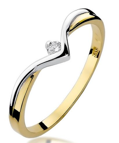 Bonore - Arany 585 - Gyémánt 0,04 ct gyűrű