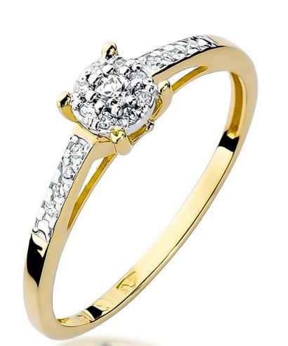 Bonore - Arany 585 - Gyémánt 0,04 ct gyűrű