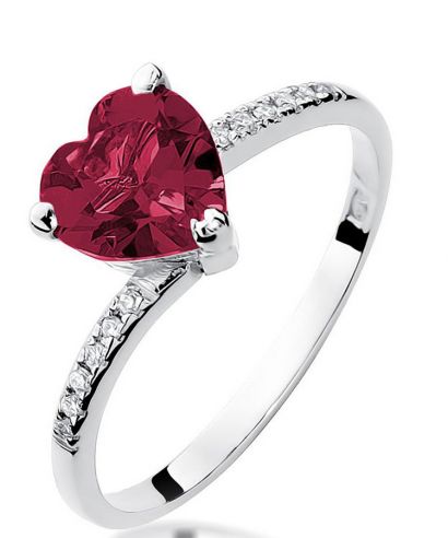 Bonore - Fehér Arany 585 - Rubin 1,7 ct gyűrű