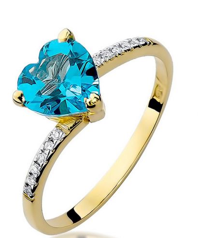 Bonore - Arany 585 - Topáz 1,2 ct gyűrű