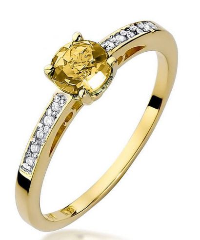 Bonore - Arany 585 - Citrin 0,5 ct gyűrű