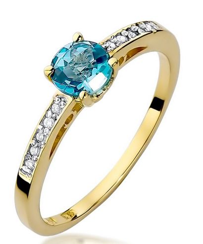 Bonore - Arany 585 - Topáz 0,5 ct gyűrű