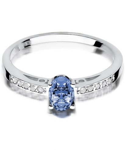 Bonore - Fehér Arany 585 - Tanzanit 0,4 ct gyűrű