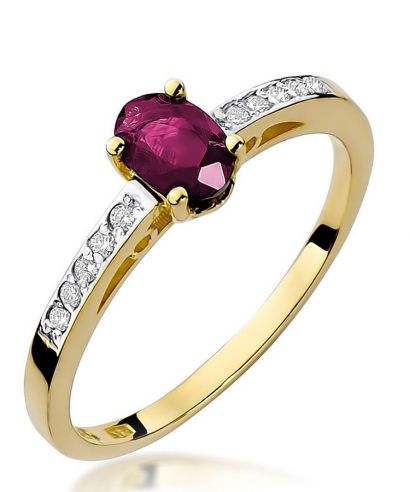 Bonore - Arany 585 - Rubin 0,6 ct gyűrű