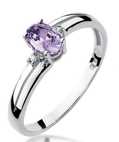 Bonore - Fehér Arany 585 - Tanzanit 0,4 ct gyűrű