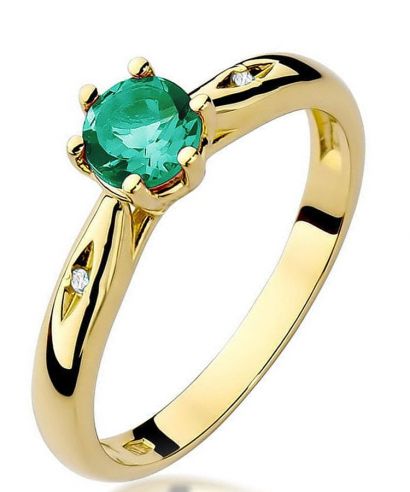 Bonore - Arany 585 - Smaragd 0,5 ct gyűrű