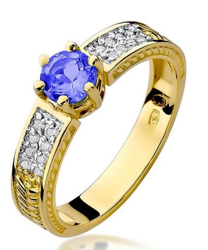 Bonore - Arany 585 - Tanzanit 0,5 ct gyűrű