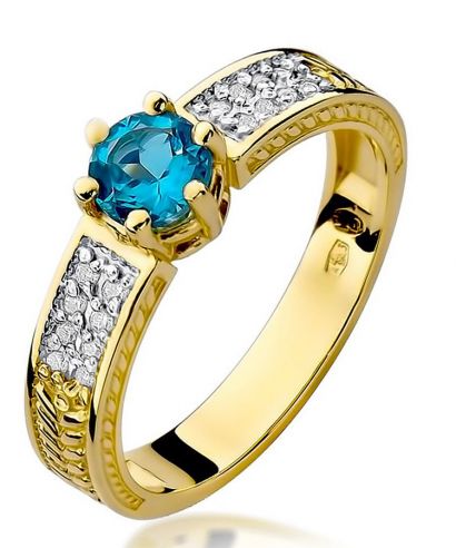 Bonore - Arany 585 - Topáz 0,5 ct gyűrű