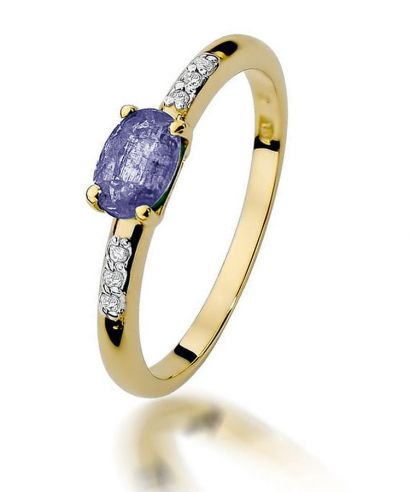 Bonore - Arany 585 - Tanzanit 0,4 ct gyűrű