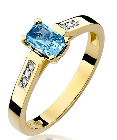 Bonore - Arany 585 - Topáz 0,6 ct gyűrű
