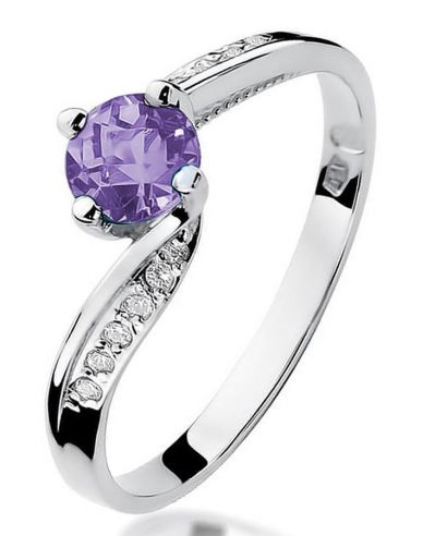 Bonore - Fehér Arany 585 - Tanzanit 0,5 ct gyűrű