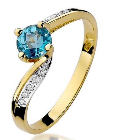 Bonore - Arany 585 - Topáz 0,5 ct gyűrű