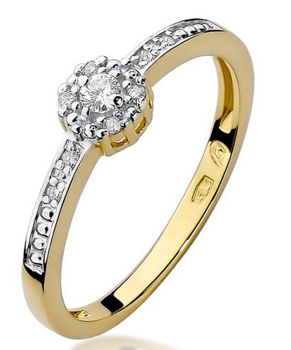Bonore - Arany 585 - Gyémánt 0,02 ct gyűrű