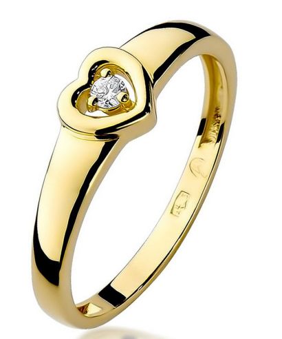Bonore - Arany 585 - Gyémánt 0,04 ct gyűrű