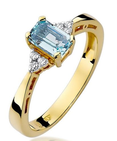 Bonore - Arany 585 - Topáz 0,6 ct gyűrű