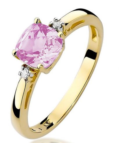 Bonore - Arany 585 - Rózsaszínű Topáz 1,1 ct gyűrű
