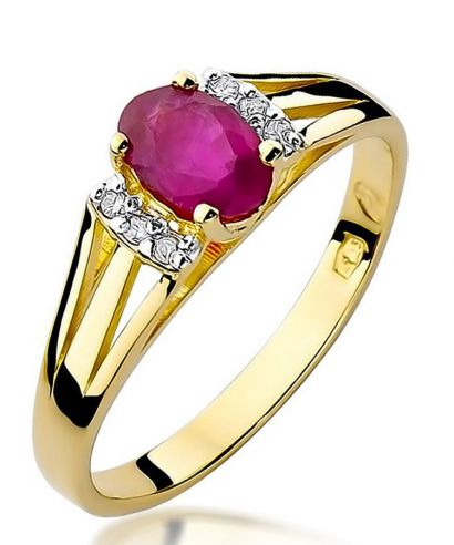 Bonore - Arany 585 - Rubin 0,6 ct gyűrű