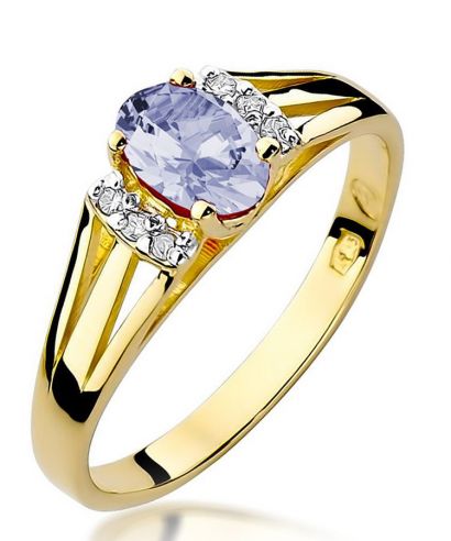 Bonore - Arany 585 - Tanzanit 0,4 ct gyűrű