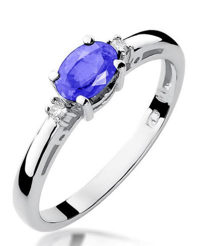 Bonore - Fehér Arany 585 - Tanzanit 0,4 ct gyűrű