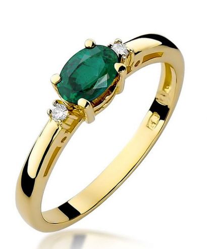 Bonore - Arany 585 - Smaragd 0,4 ct gyűrű