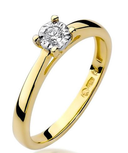 Bonore - Arany 585 - Gyémánt 0,08 ct gyűrű