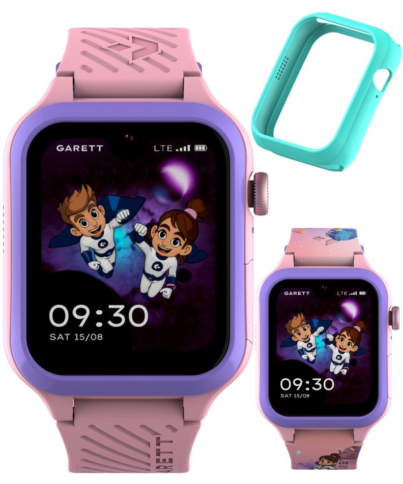 Garett Kids Essa Go 2 AI 4G Rózsaszín Gyerek okosóra