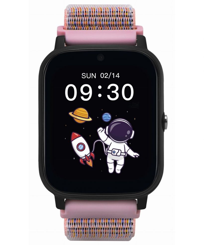 Garett Kids Tech 4G Rózsaszín Velcro Gyerek okosóra