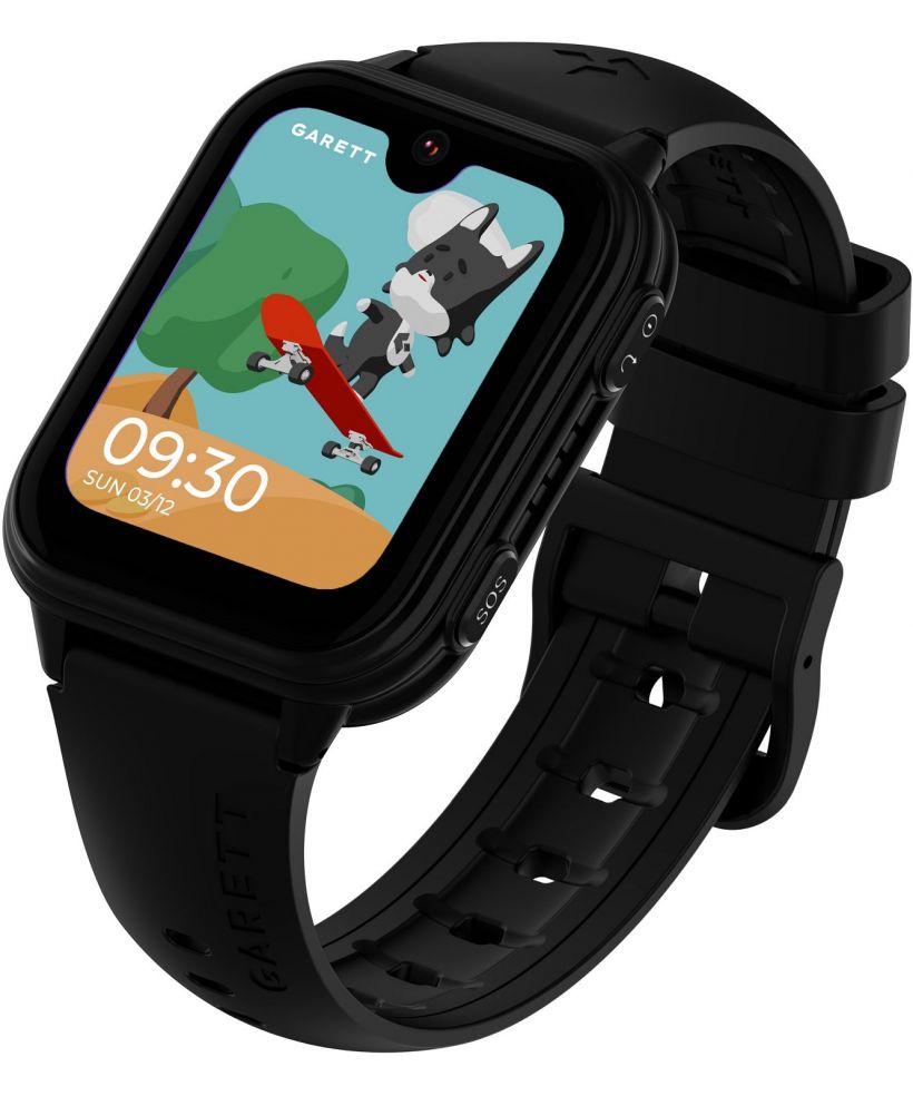 Garett Kids Vibe 4G Fekete Gyerek okosóra