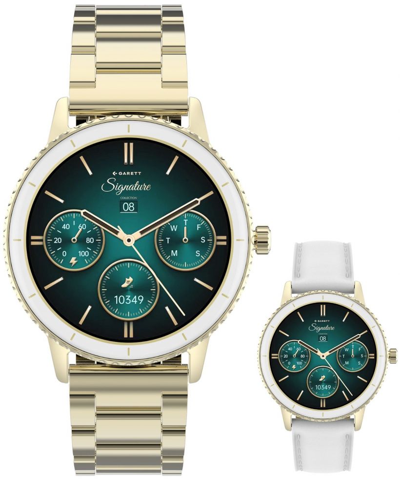 Garett Signature Grace Gold Solid SET női okosóra
