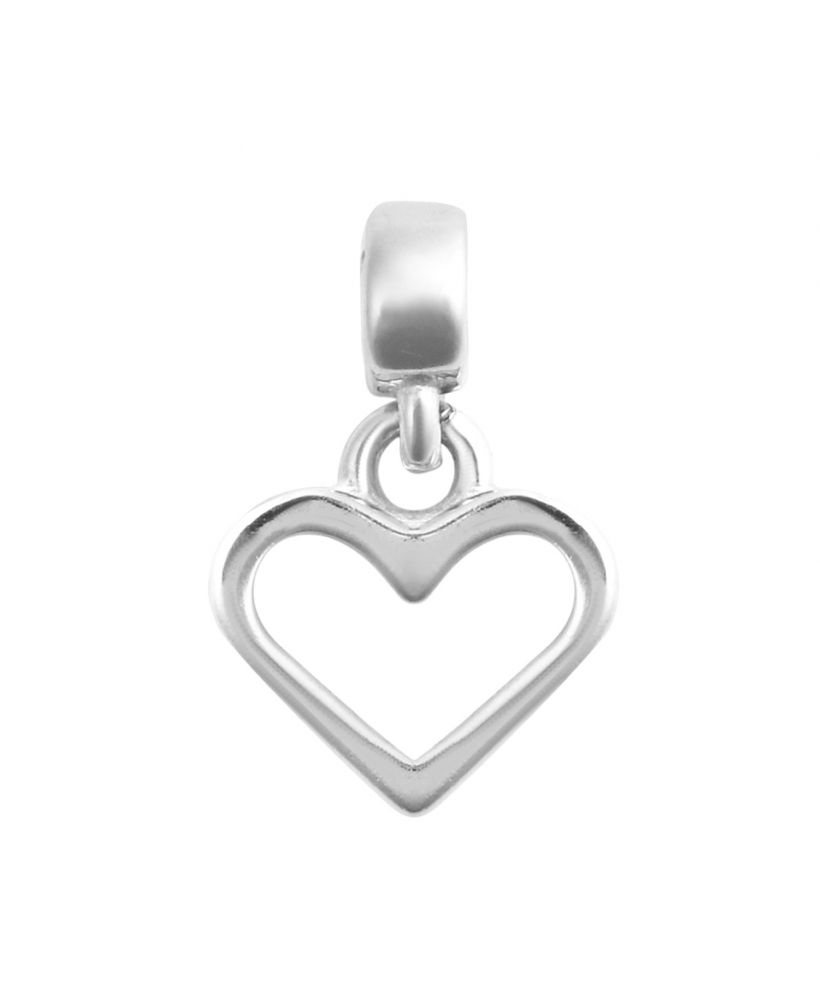 Daniel Wellington Heart Contour Charm Silver medál