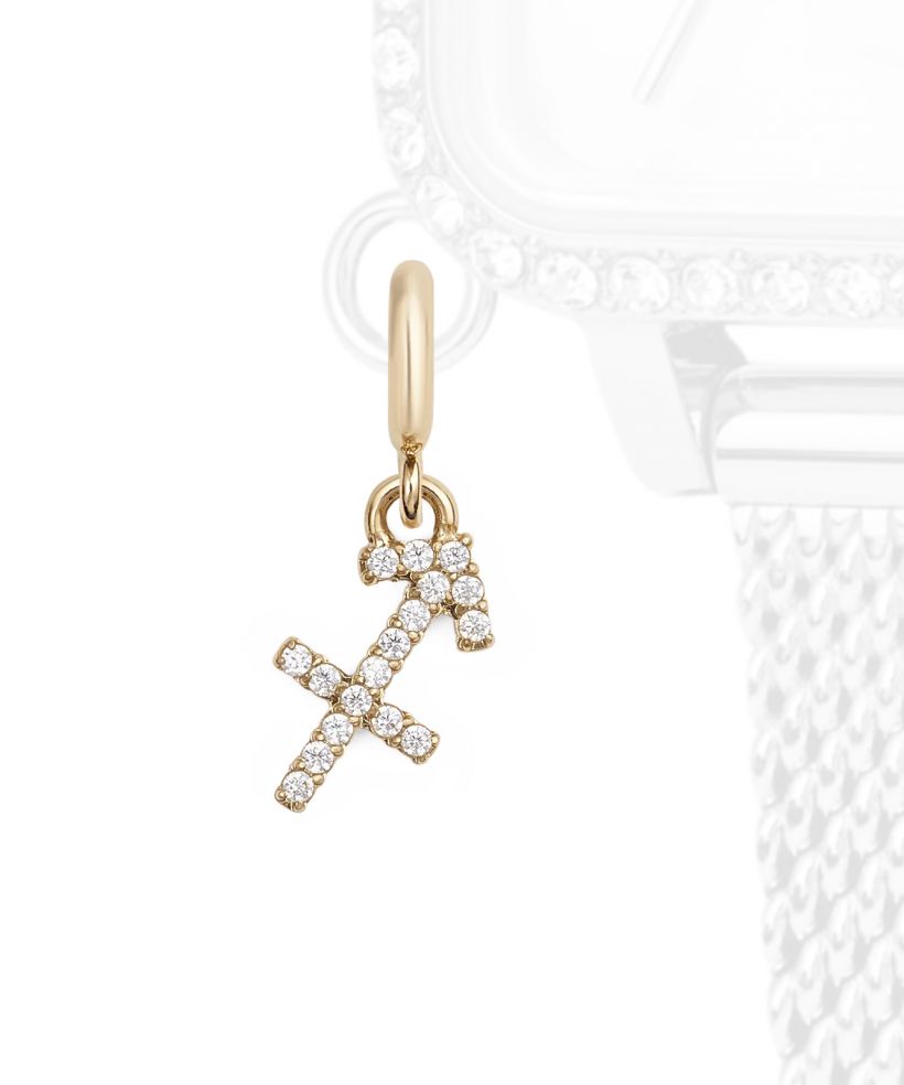 Daniel Wellington Charm Gold Sagittarius medál